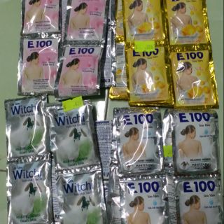 Sữa tắm E 100 dây 12 gói.