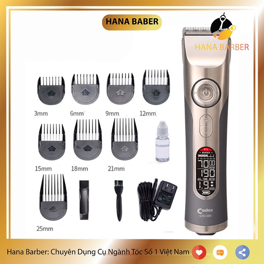 Tông đơ cắt tóc Codos 980