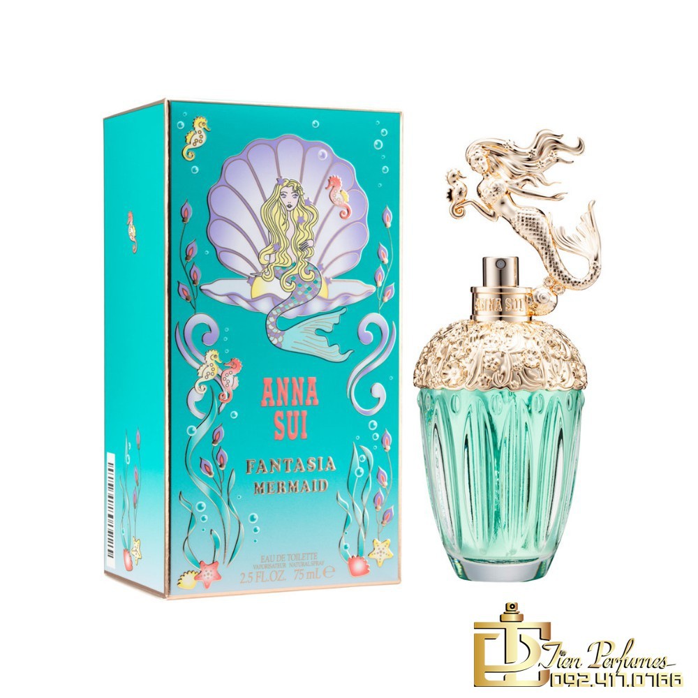 Nước hoa nữ Anna Sui Fantasia Mermaid EDT 75ml | Dòng Anna Sui | Tiến Perfume