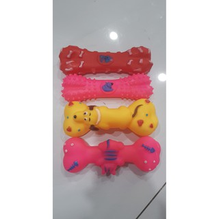 Đồ chơi hình xương cao su cho chó mèo