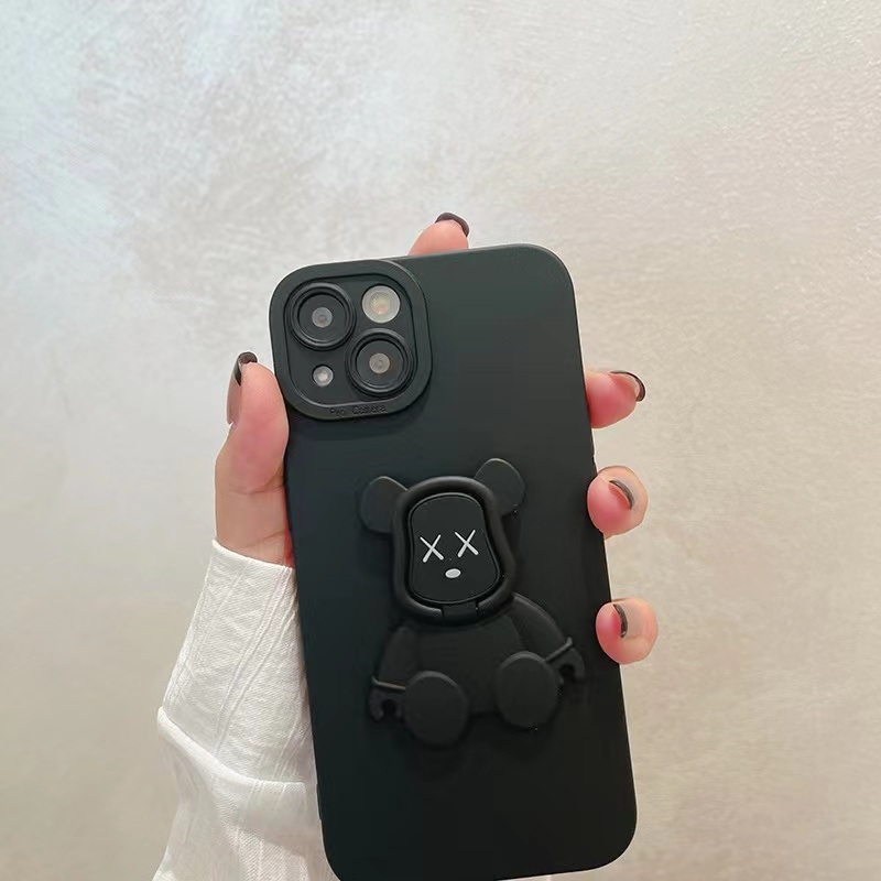 Ốp Điện Thoại Có Giá Đỡ Hình Gấu Cho iphone 13 Pro Max i13 13pro 11 Pro Max i11 iX XR Xs Max 12Pro 12 Pro Max