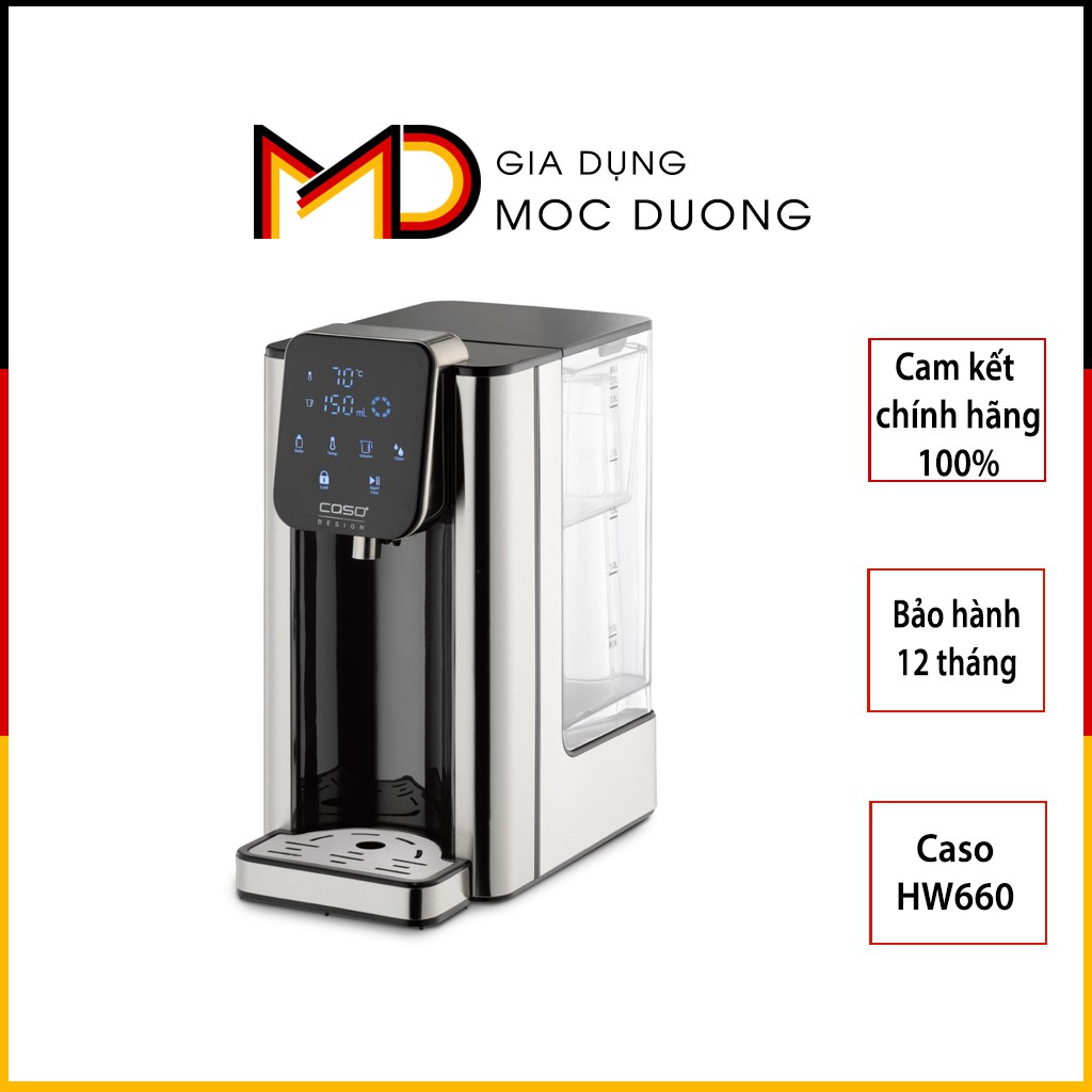 Bình thủy Caso HW660, Bình đun nước Caso HW660, tiện lợi, thiết kế thông minh, dễ dàng sử dụng, Gia dụng Mộc Dương