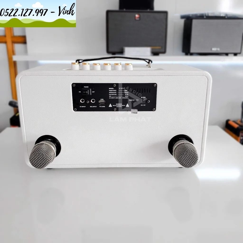 Loa Kéo Xách Tay KCBOX KC260 Plus - Hàng Chính Hãng - Gia Khang Shop