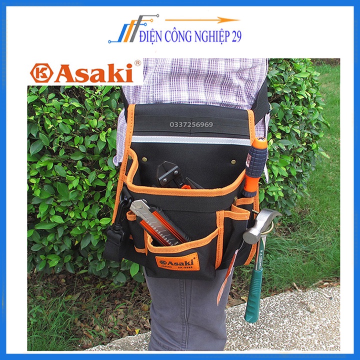 Túi Đựng Dụng Cụ Kĩ Thuật Asaki-9984
