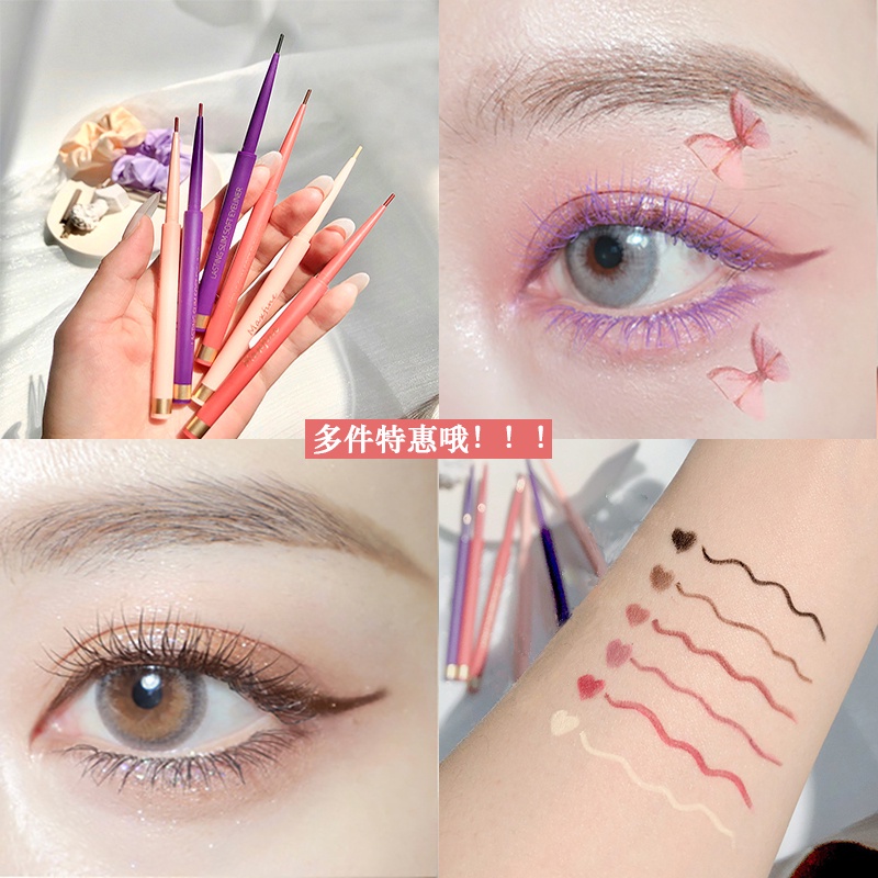 Bút Kẻ Mắt Dạng gel Chống Nước Không Nhòe Màu Sắc Siêu Mịn Dành Cho Người Mới Bắt Đầu