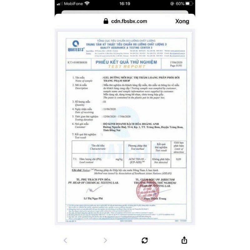 Gel dưỡng môi thâm loang Mỹ Hương (mẫu mới) | BigBuy360 - bigbuy360.vn