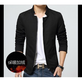 Áo khoác kaki nam giả vest thời trang