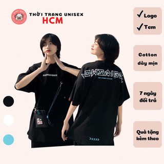 Áo thun Nowsaigon Signature Drop Shoulder Tee, vải cotton dày mịn, có tem mạc đầy đủ AL107