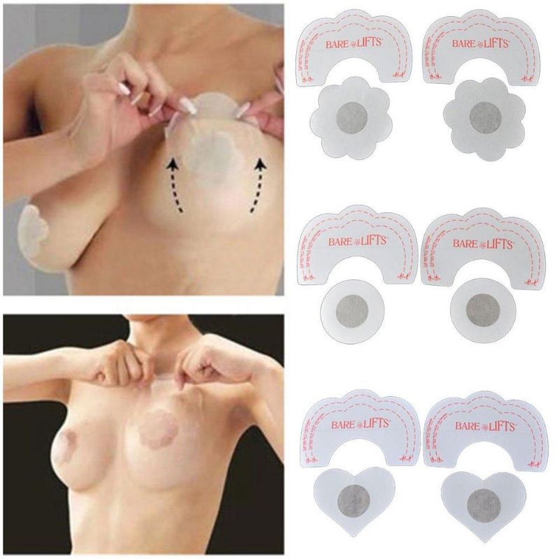 Miếng Dán Nâng Ngực Dán Ti Vô Hình Bare Lifts