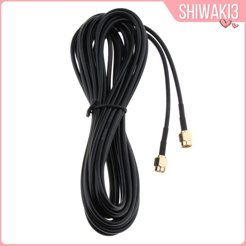 Dây Cáp Nối Dài Ăng Ten Rp-Sma M / M Cho Bộ Định Tuyến Wifi Shiwaki3 1m | BigBuy360 - bigbuy360.vn