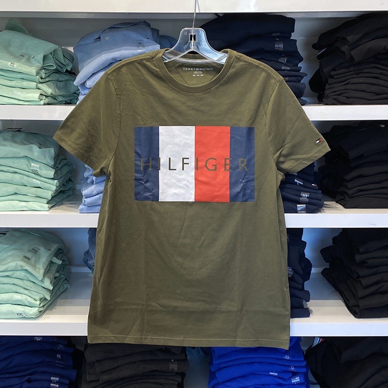 TOMMY HILFIGER - Áo thun Tommy chính hãng - Áo thun nam Tommy ngắn tay new!