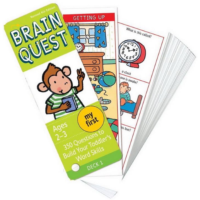 Thẻ Flashcard - Brain quest 2-3 tuổi