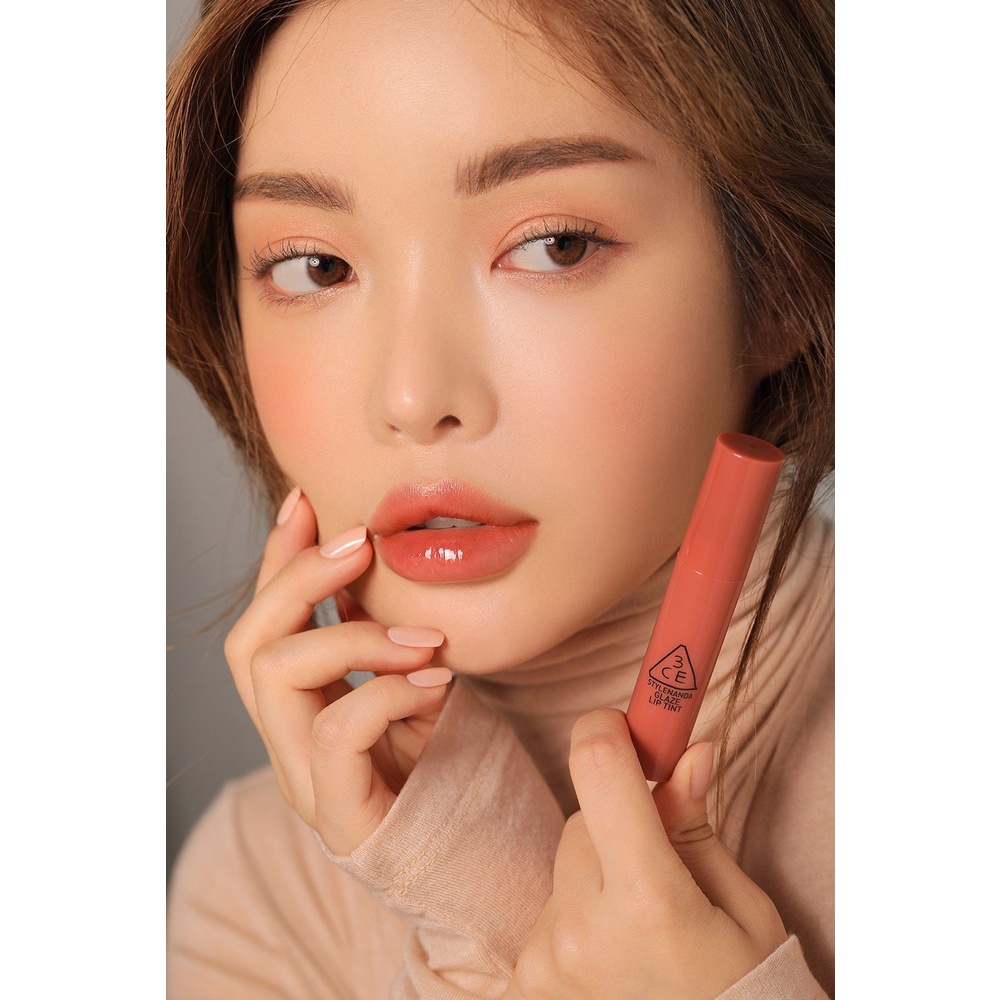 {CHÍNH HÃNG 100%} Son Tint Bóng Siêu Lì 3CE Glaze Lip Tint 5g