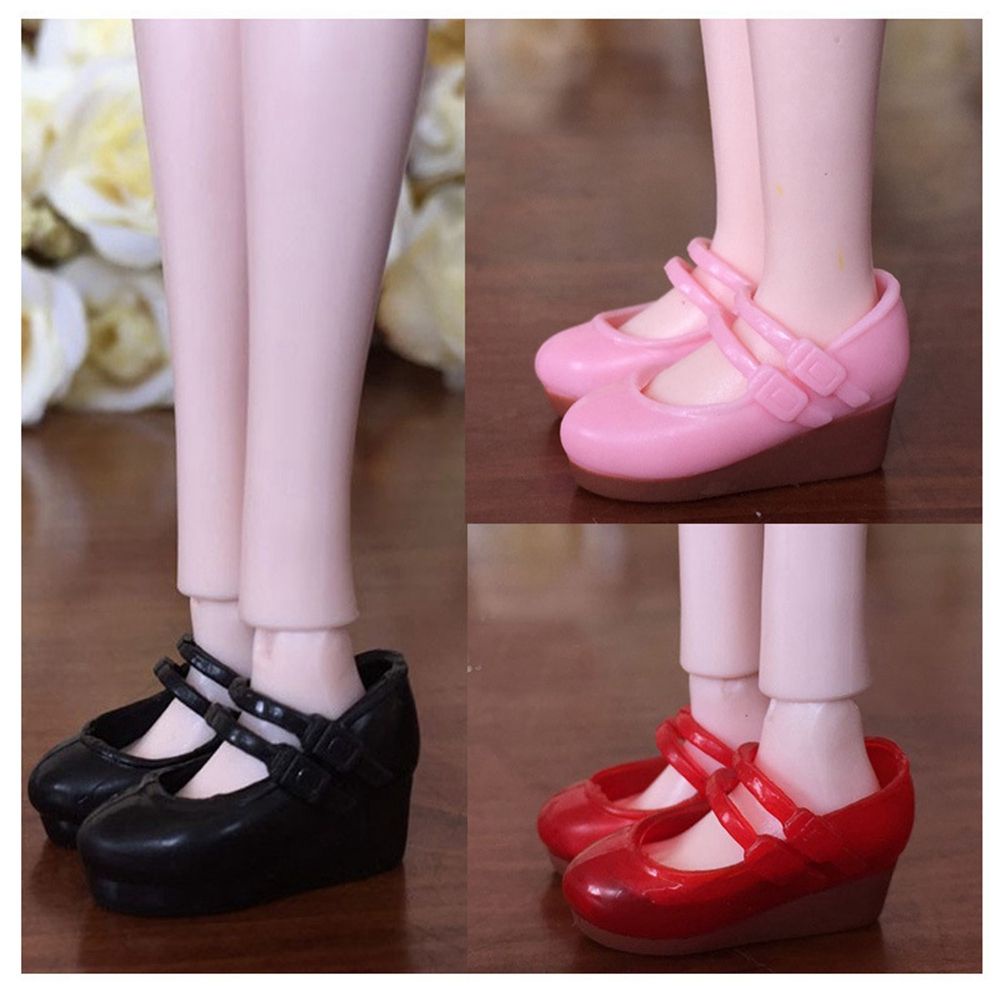 Giày bốt nhựa cổ cao 2cm 31 kiểu dáng thời trang cho búp bê