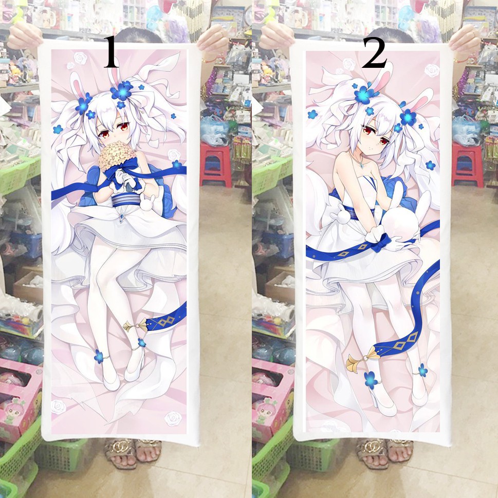 Gối ôm dài Laffey Azur Lane 1m x 40cm (Tặng 1 poster hoặc 1 huy hiệu)