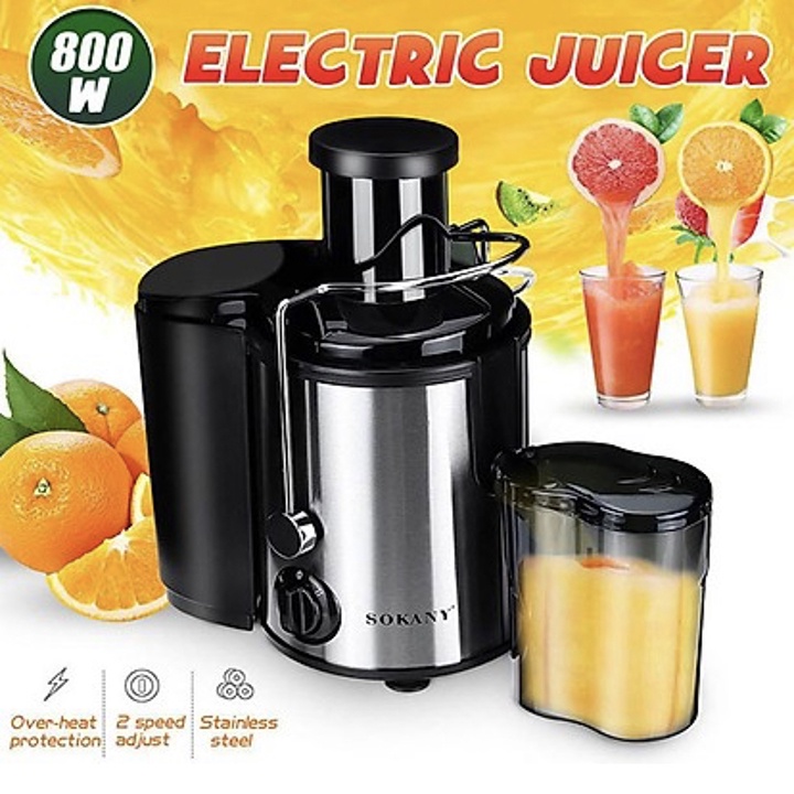 1 Máy ép nước hoa quả, ép chậm chính hãng Sokany SK4000 [ BH - 12 Tháng]