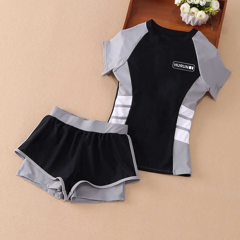 Bộ Đồ Bơi Chống Nắng Thời Trang Mùa Hè Cho Bé Gái 8-12-15 Tuổi