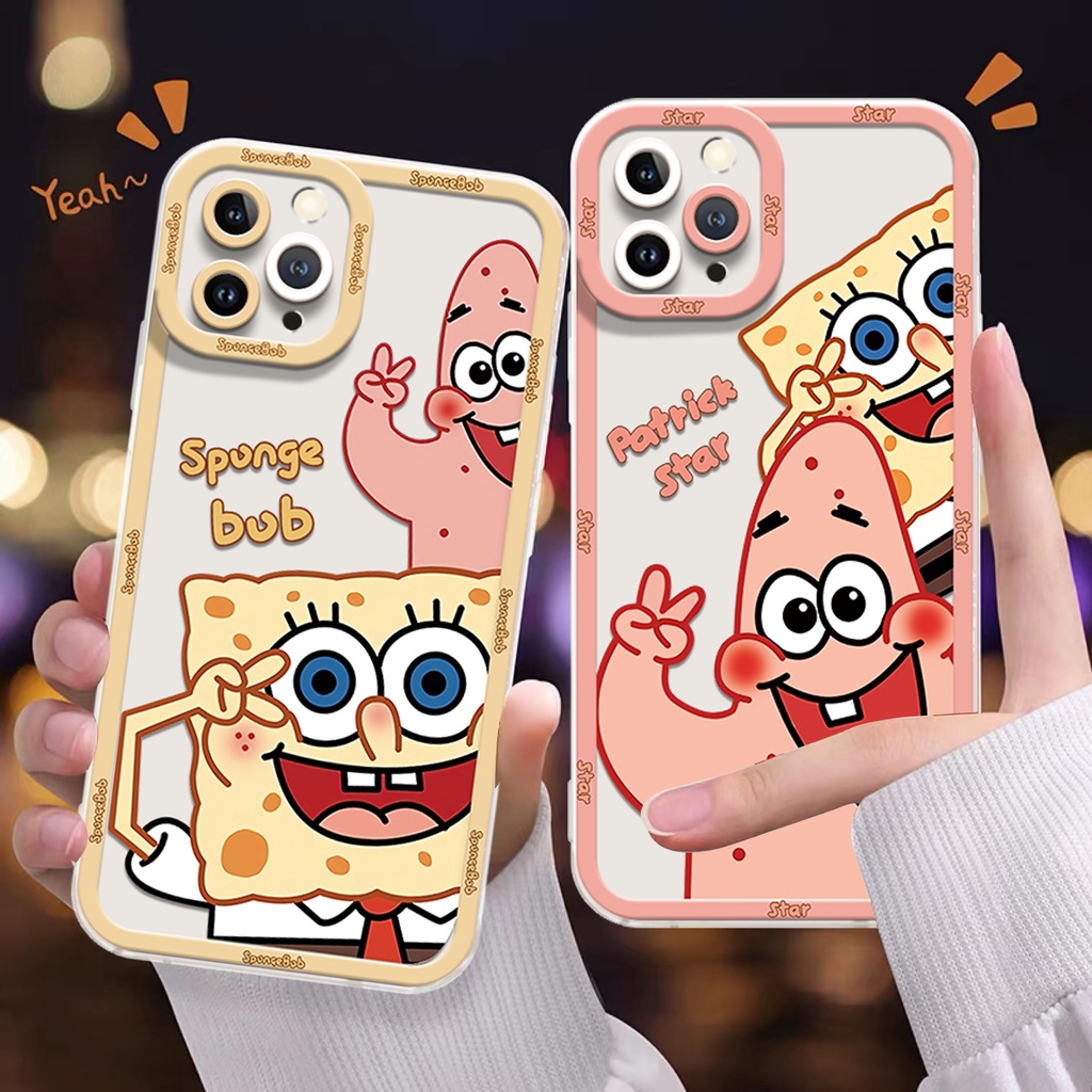 Ốp Điện Thoại Silicon TPU Mềm Trong Suốt In Họa Tiết Dễ Thương Cho IPhone 13 12 Pro Max 11 XS XR X 8 7 6S Plus