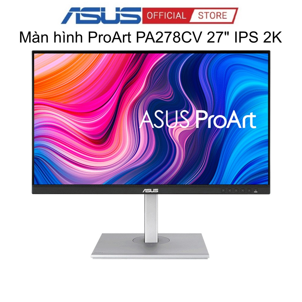 [Mã ELTECHZONE giảm 5% đơn 500K] Màn hình máy tính Asus ProArt PA278CV 27 inch 2K IPS - chuyên đồ họa