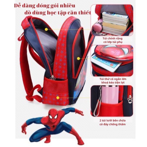 Balo chống gù siêu nhẹ cao cấp -  cặp đi học cho bé chất liệu hiện đại chống mài mòn và chống rách