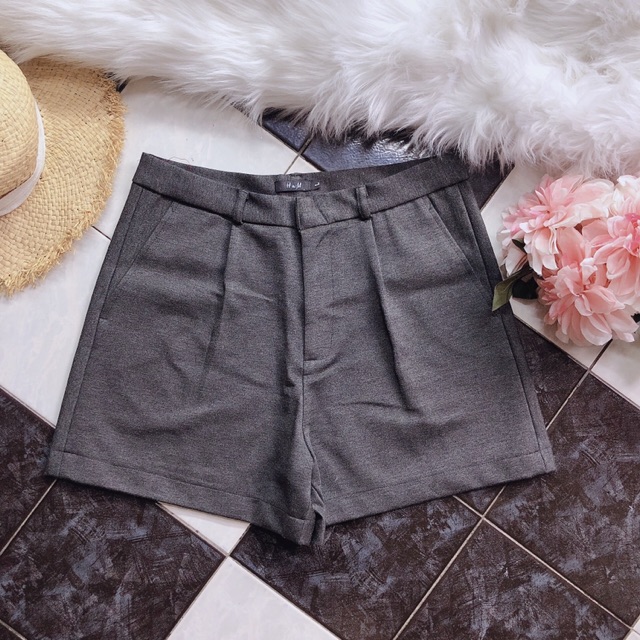 Quần short nữ túi xéo nhiều màu