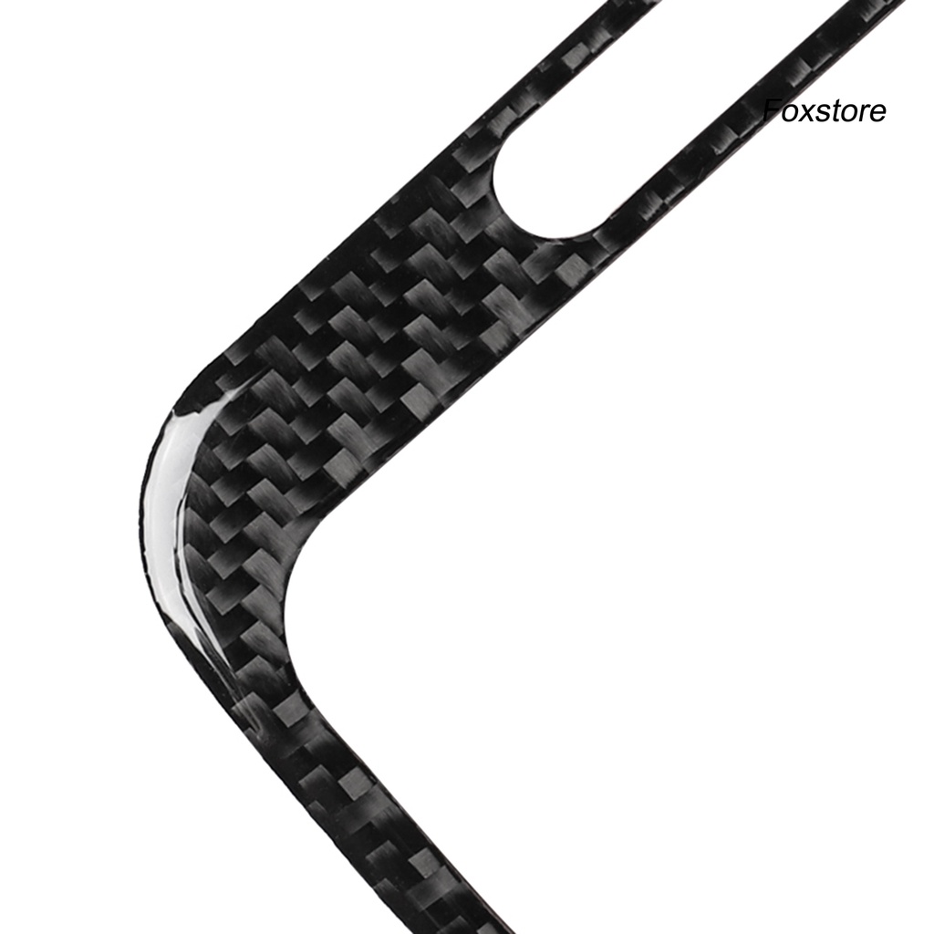 Bộ 2 Miếng Dán Trang Trí Lỗ Thông Khí Xe Hơi VW Golf 6 R MK6 08-12 Bằng Sợi Carbon