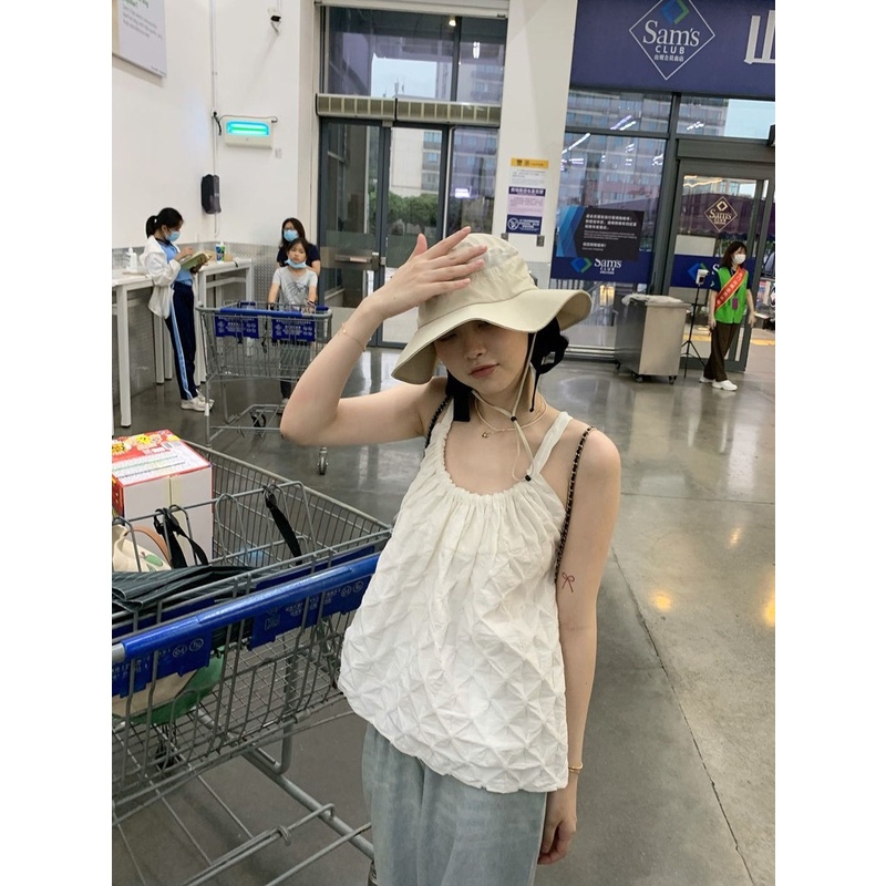 Áo Hai Dây Hở Lưng Thời Trang Mùa Hè Nhật Bản Dễ Thương Dành Cho Nữ