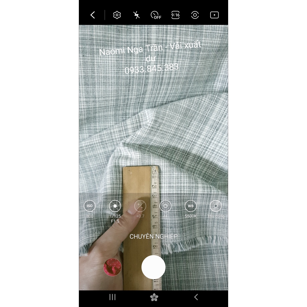 Vải Kaki cotton xám trắng muối tiêu , hàng mềm tay, chuẩn quần tây, blazer