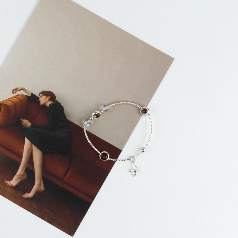 Vòng Đeo Tay Hình Đuôi Cá Đính Pha Lê Trái Tim Ngọt Ngào Dành Cho Nữ | BigBuy360 - bigbuy360.vn