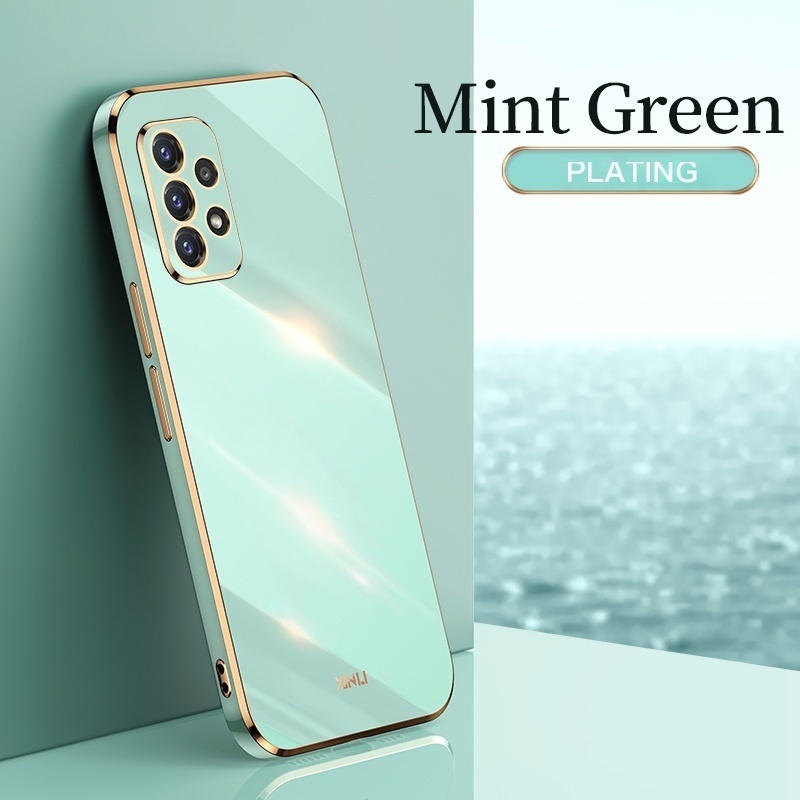 Ốp Điện Thoại Hình Vuông Mạ Viền Sang Trọng Cho Oneplus 8T 9 10 Pro 9R 9RT