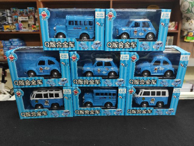 Doraemon Mô Hình Xe Hợp Kim Có Đèn