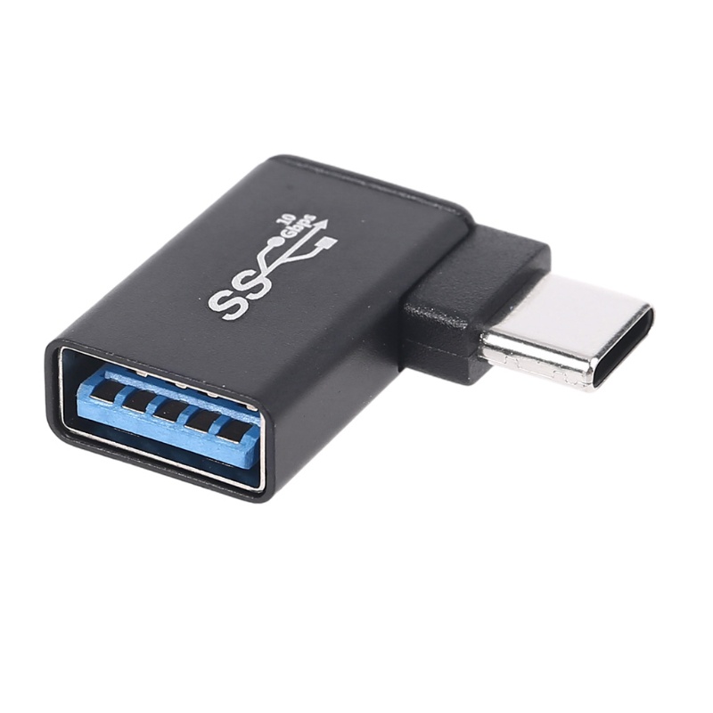 Đầu Chuyển Đổi IWO USB A 3.0 Cái Sang 90 Độ 3.1 Type C Đực