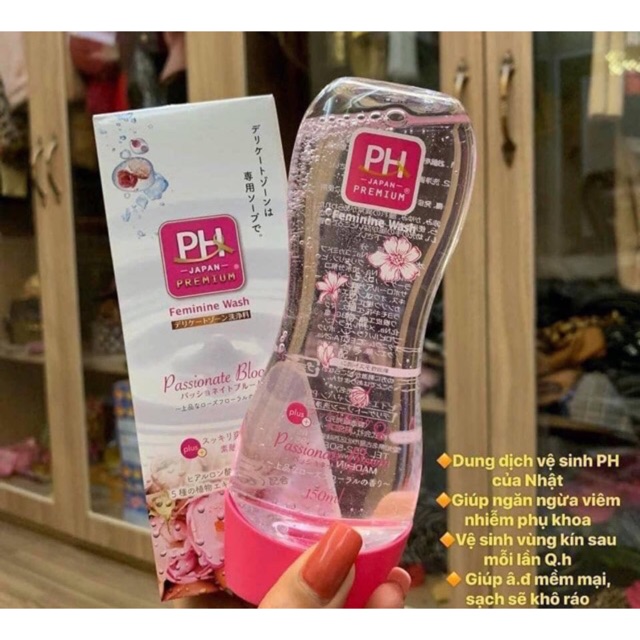 SALE-DUNG DỊCH VỆ SINH PHỤ NỮ PH care mẫu mới 2019 150ml nội địa Nhật Bản.