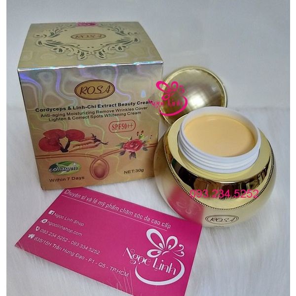 KEM ROSA LINH CHI & ĐÔNG TRÙNG HẠ THẢO