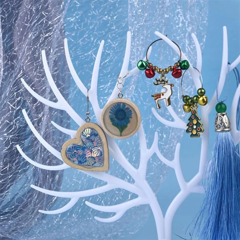 Flgo Giá Treo Trang Sức Để Bàn Hình Chú Hươu