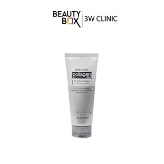 Sản Phẩm Làm Sạch Tế Bào Chết Da Mặt 3W Clinic Collagen Whitening Peeling Gel 180ml