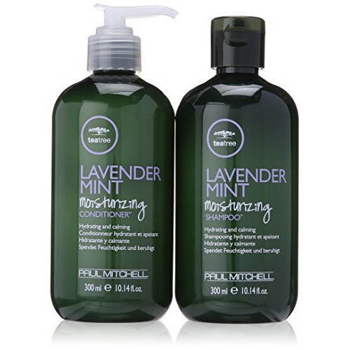 [+Tặng mũ trùm] Dầu gội xả Mỹ Phục hồi siêu mượt Paul Mitchell Lavender Mint Moisturizing USA