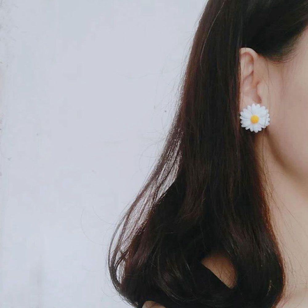 1 Đôi Bông Tai Thiết Kế Đơn Giản Thời Trang Cho Nữ