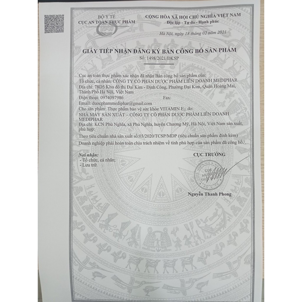 Bổ sung Vitamin E đẹp da chống lão hoá da hộp 30v