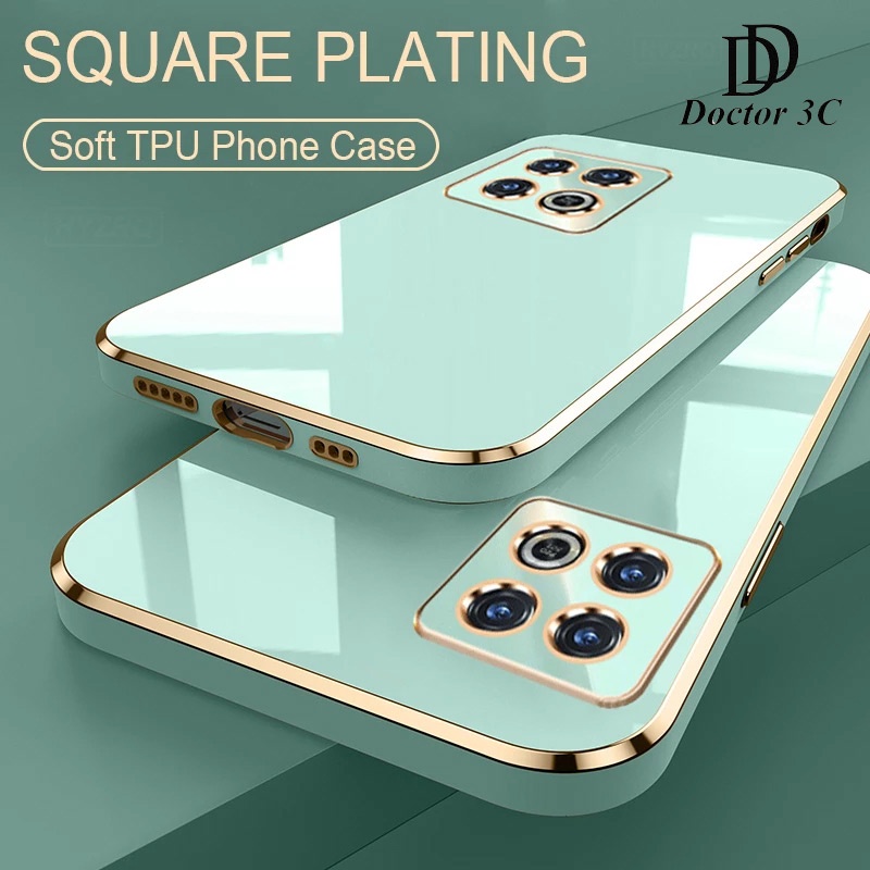 Ốp điện thoại hở táo viền vuông mạ màu, kính bảo về camera cho OnePlus 10 9 Pro 9R 8T 4G 5G 2022