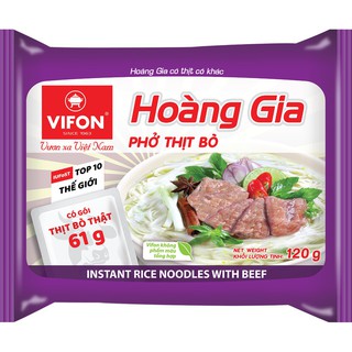 Phở Hoàng Gia Vifon 120g (18 gói/ thùng)