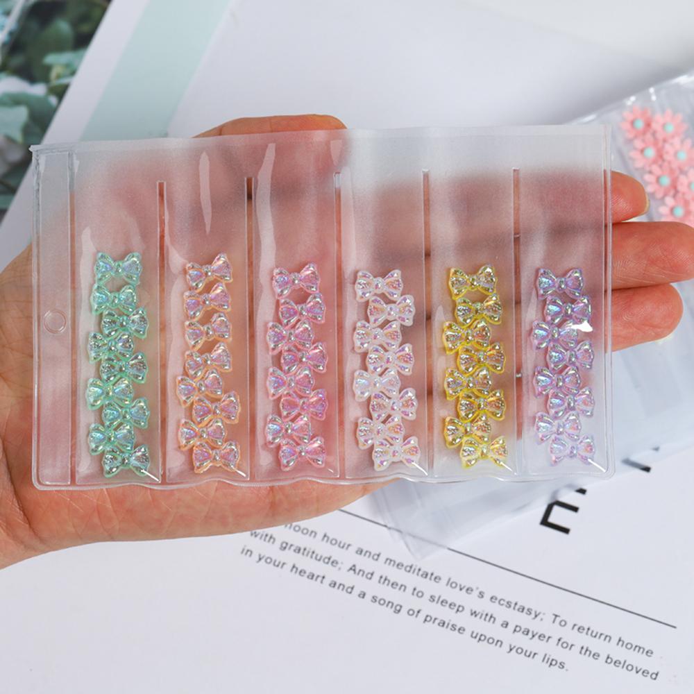 Phụ Kiện Trang Trí Móng Tay Hình Cánh Bướm 3D Nhiều Màu Sắc Xinh Xắn