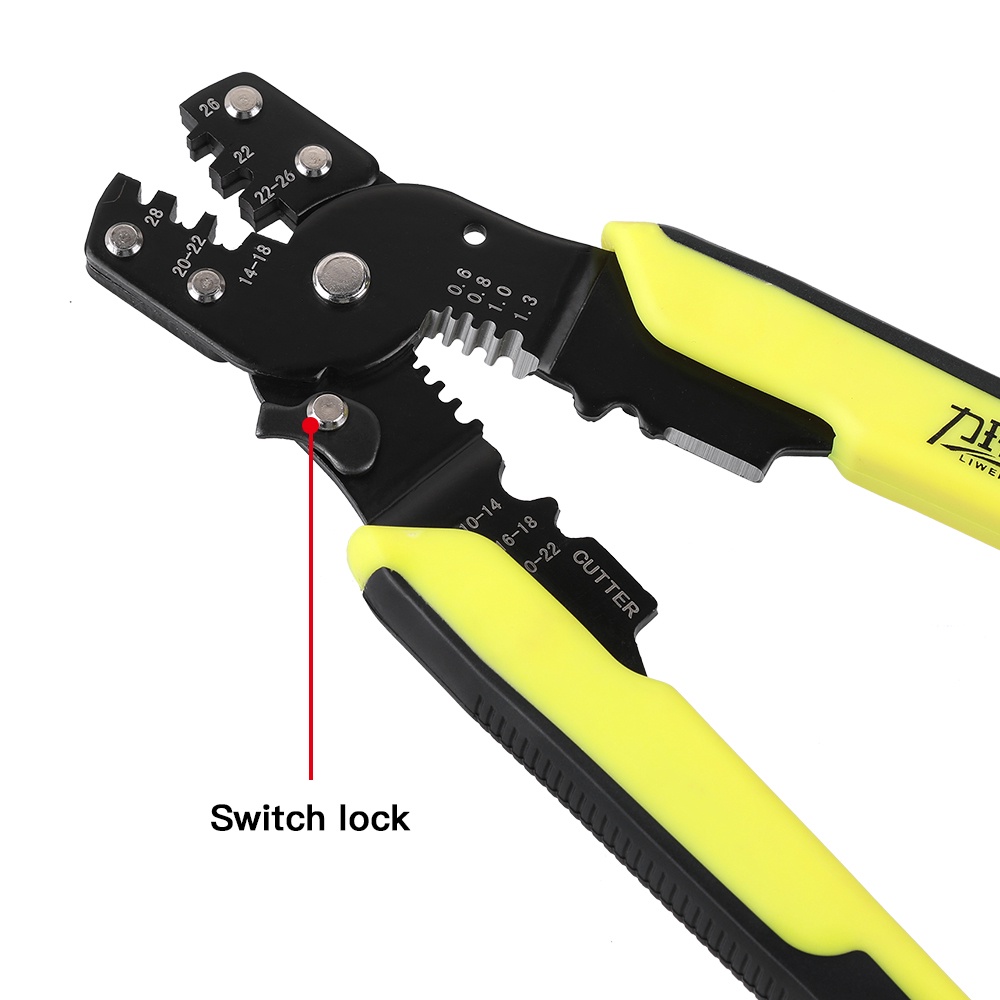 Kìm cắt đa năng EKEZ cho thợ điện cầm tay kẹp uốn 8 inch