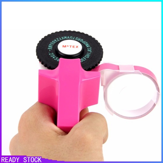 PG【COD】Dụng cụ dán nhãn đánh dấu 2 kiểu chữ E-101 kèm 1 cuộn băng dán | BigBuy360 - bigbuy360.vn