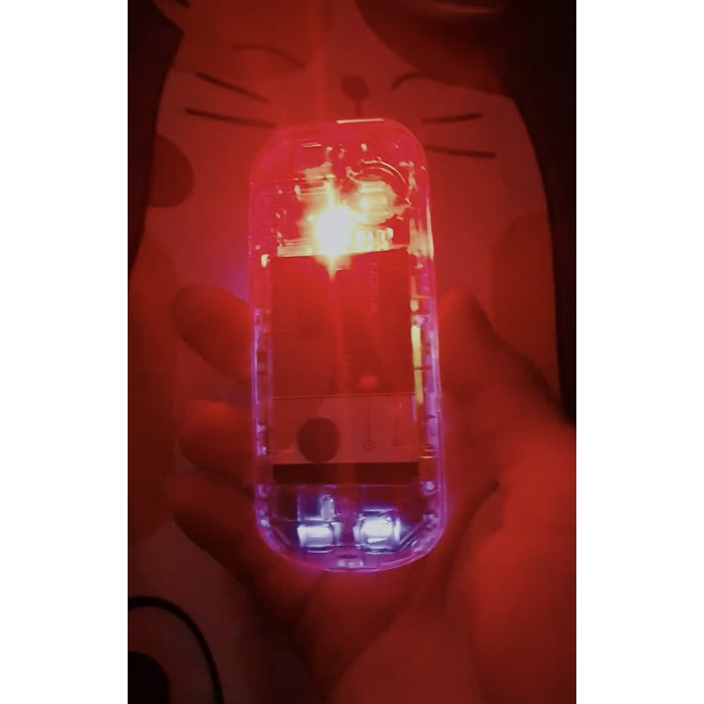 Điện Thoại Nokia 1280 Độ 1 Bóng Led RGB To 7 Màu Có Chọn Kèm Pin,Sạc
