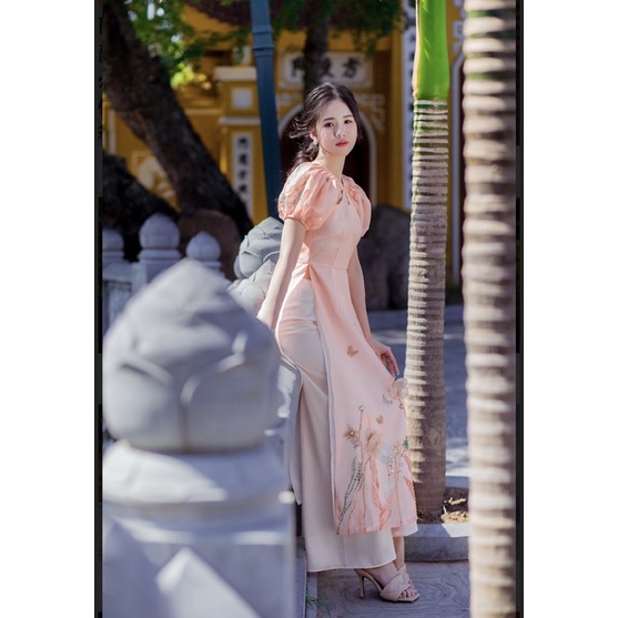 HOT * Những mẫu áo dài đẹp xuất sắc chào đón 2022
