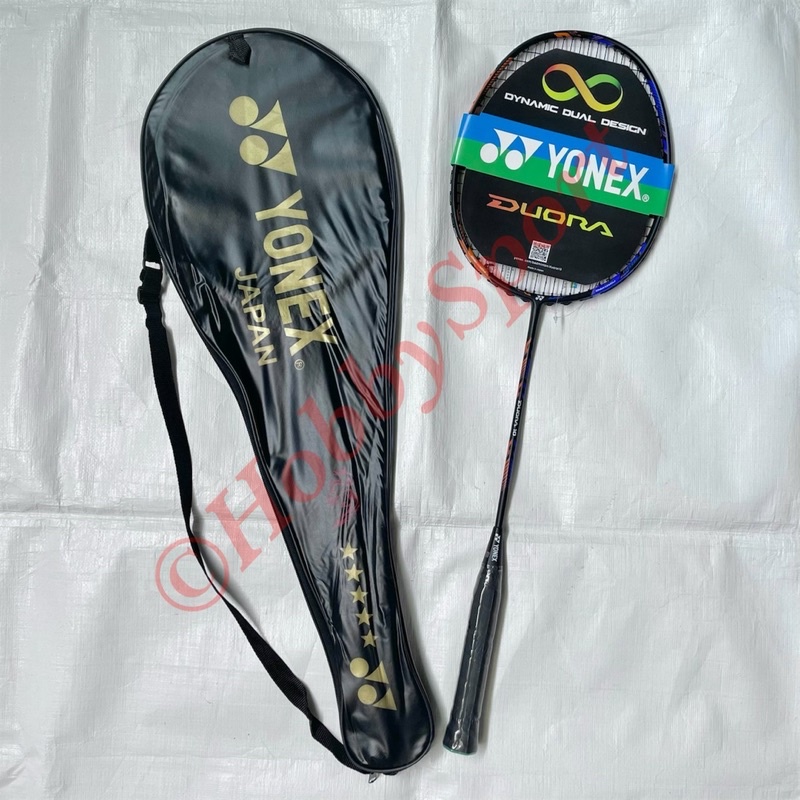 Bộ 10 vợt cầu lông Yonex Duora + dây vợt cầu lông chuyên dụng