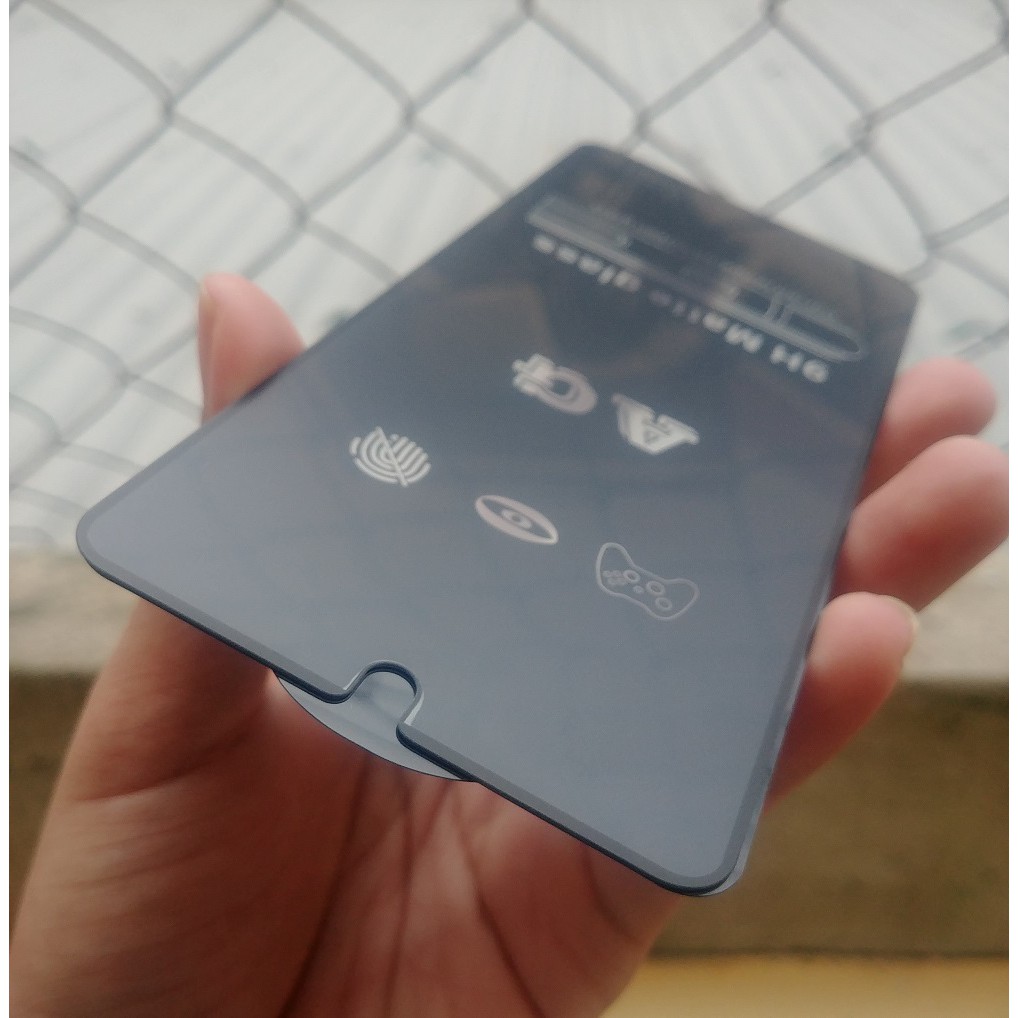 Cường Lực Nhám Chống Vân Tay AG Cao cấp Xiaomi POCO X3/ POCO X3 NFC - Full Màn - Full keo - Chống bám dấu vân tay