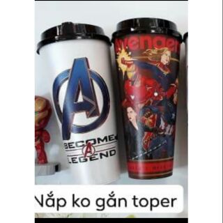 Ly nước Avenger nắp không gắn Topper