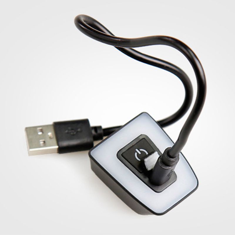 Đèn LED Cảnh Báo An Toàn Gắn Đuôi Xe Đạp / Mũ Bảo Hiểm Có Thể Sạc Lại